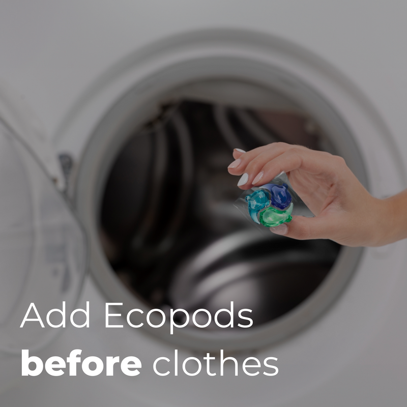 Ecopods - Ultra Concentrated Capsules for 50 Washing Clothes