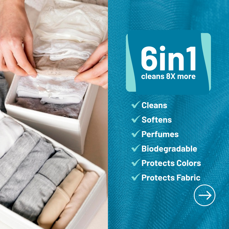 Ecosheets - Ultra Concentrated Sheets for 100 Washing Clothes