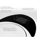 Ecolive EL40 - Alkaline, Ionized, Antioxidant, and Hydrogen-Rich Water - High-Performance Filtration with 4 Filter Elements & 1-Year Warranty