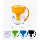 Alkaline water pitcher
Yellow water filter jug
Ecofy 3.5L water jug
Manual water filter
BPA free water jug
Activated carbon filter
Ceramic mineral balls
Far infrared filter balls
3.5L filter capacity
Home water filtration
Commercial water jug
Portable water purifier
Tap water filter
No electricity needed
Eco-friendly water pitcher
ABS lid and handle
AS body material
PP cartridge housing
Water filter with cartridge
Long-lasting filter cartridge
Hotel use water jug
Outdoor water purifier
Filter for municipal 