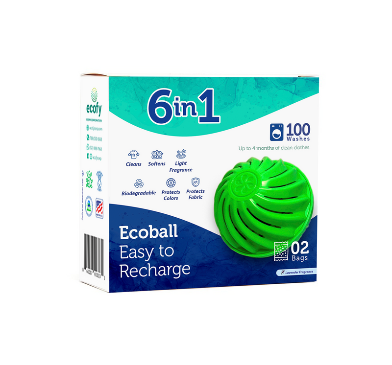 Refill Ecoball - 100 Washes - Up to 4 months of clean clothes