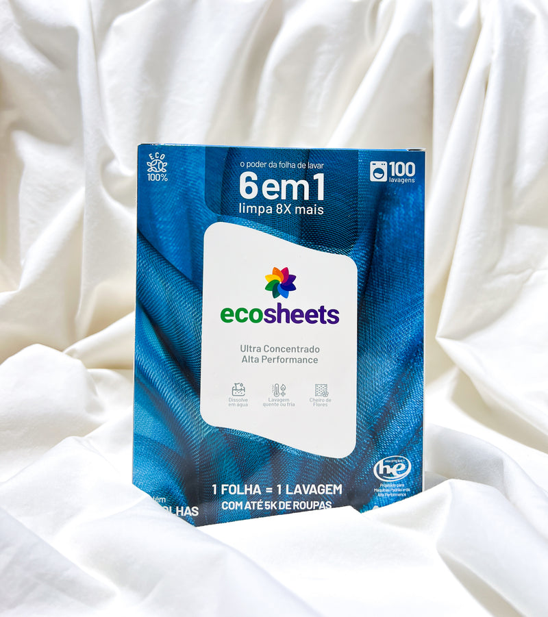 Ecosheets - Ultra Concentrated Sheets for 100 Washing Clothes