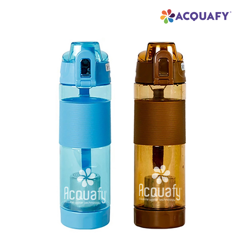 Acquafy - Alkaline Water Bottle 650ml - Blue