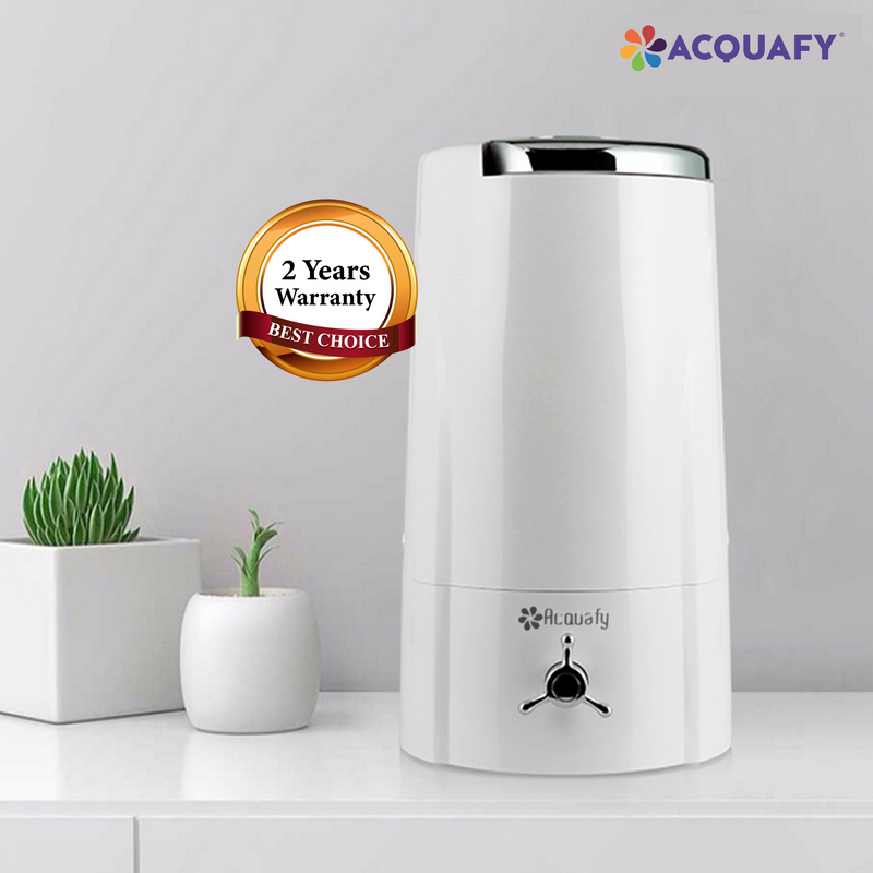 Acquafy Smart S40 Purifier - Alkaline, Ionized, Antioxidant, and Hydrogen-Rich Water - High-Performance Filtration with 4 Filter Elements & 1-Year Warranty.