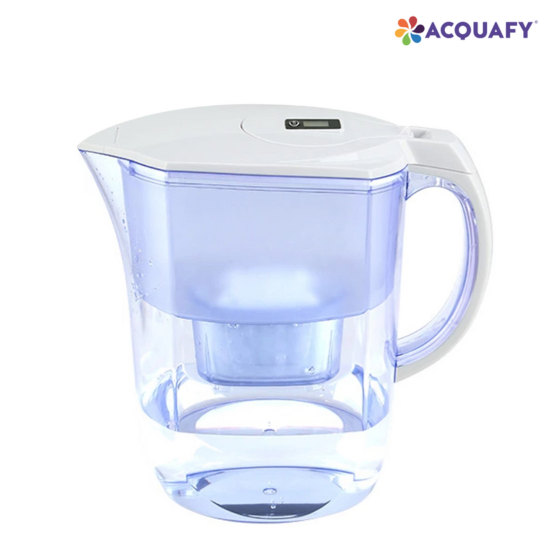 Acquafy - Portable Alkaline Water Pitcher 3.8L - White