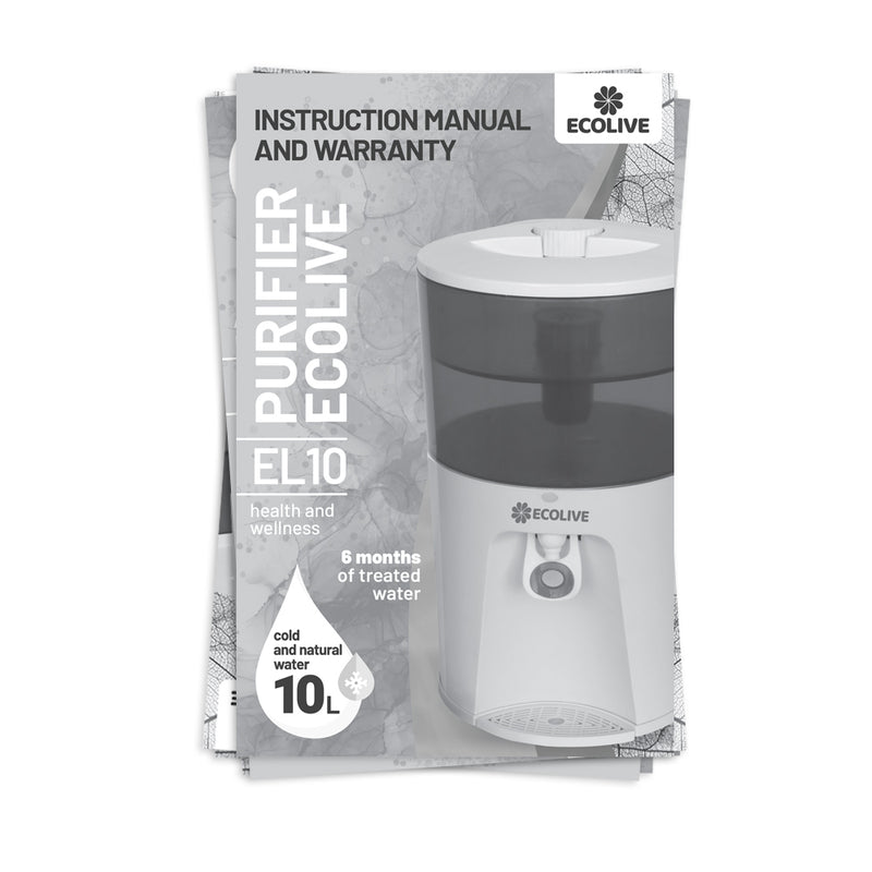 Ecolive Water Purifier EL10 - Cold and Natural Water